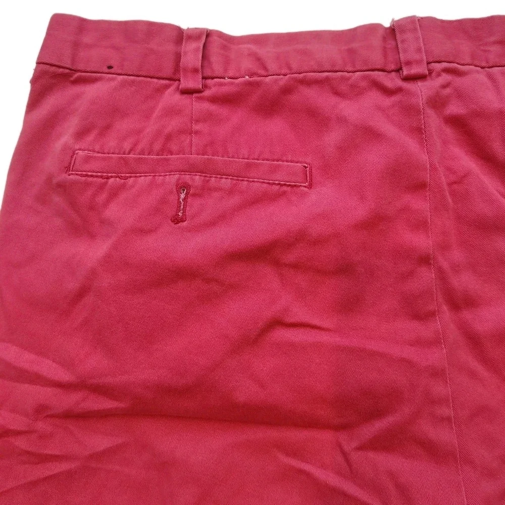 Banana Republic Pants Mens 38x32 Aiden Chino‎ Fit Salmon Pink Cotton A4